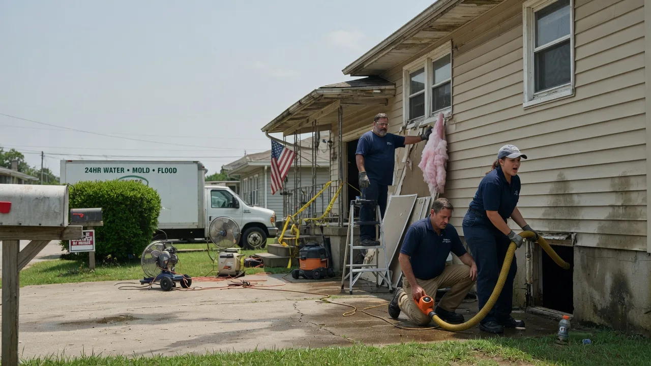 Water Damage Repair in Rochelle, VA near me